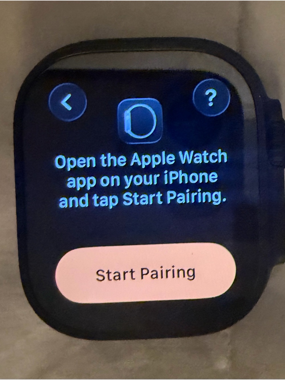 Apple Watch Black Smartwatch with Black Sport Band
